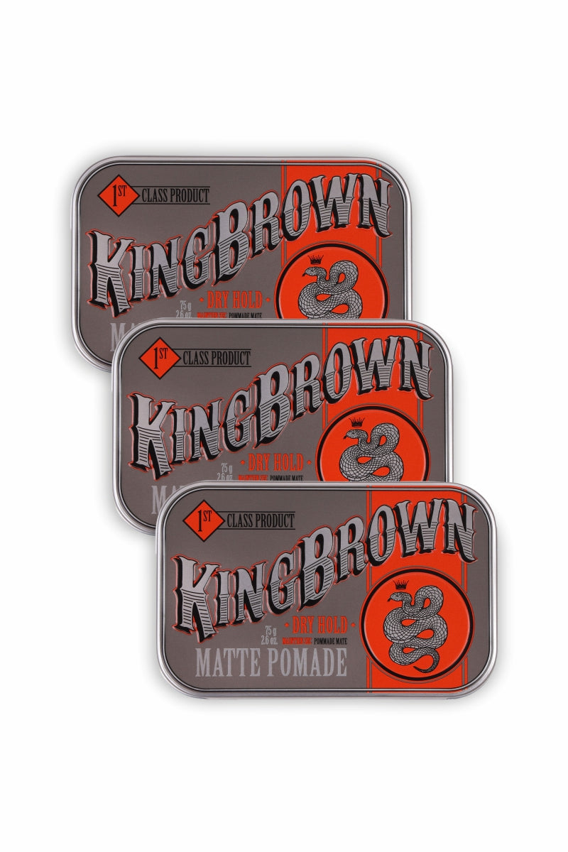 Matte Pomade Pack Of 3